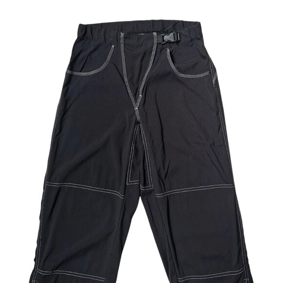 90s y2k vintage MEC hiking pants black nylon utility Mountain Equipment Co-op. - Picture 3 of 8
